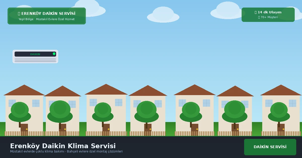 Erenköy Daikin Klima Servisi